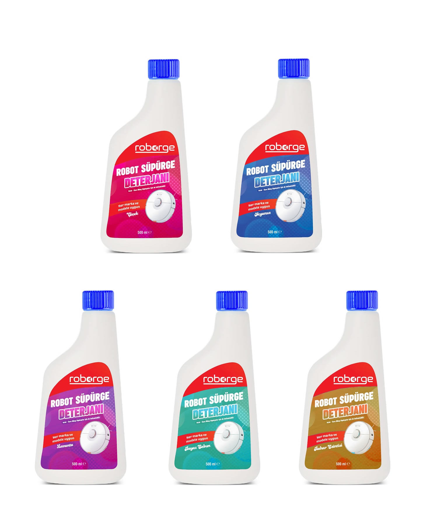 Roborge Robot Süpürge Deterjanları